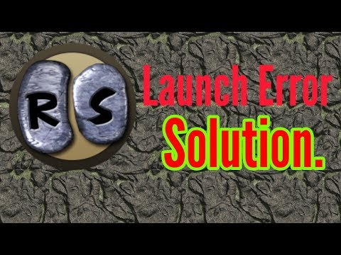 OldSchool Runescape Launch Error Solution