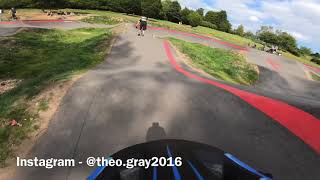 Chopwell Pump track - My 3 Year Old Smashing Laps - (6/8/20)