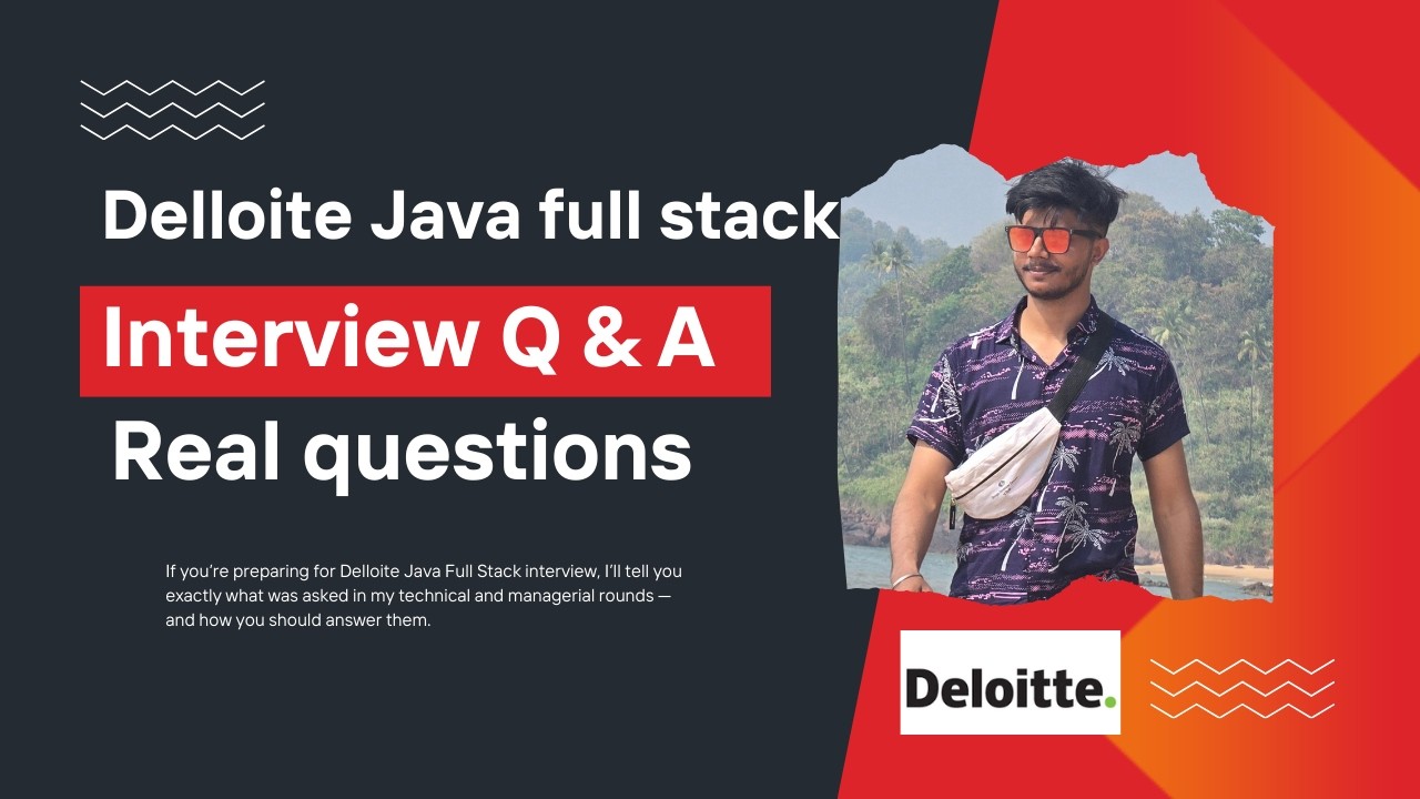 Deloitte Java Full Stack Interview Questions & Answers | L1 + L2 ...