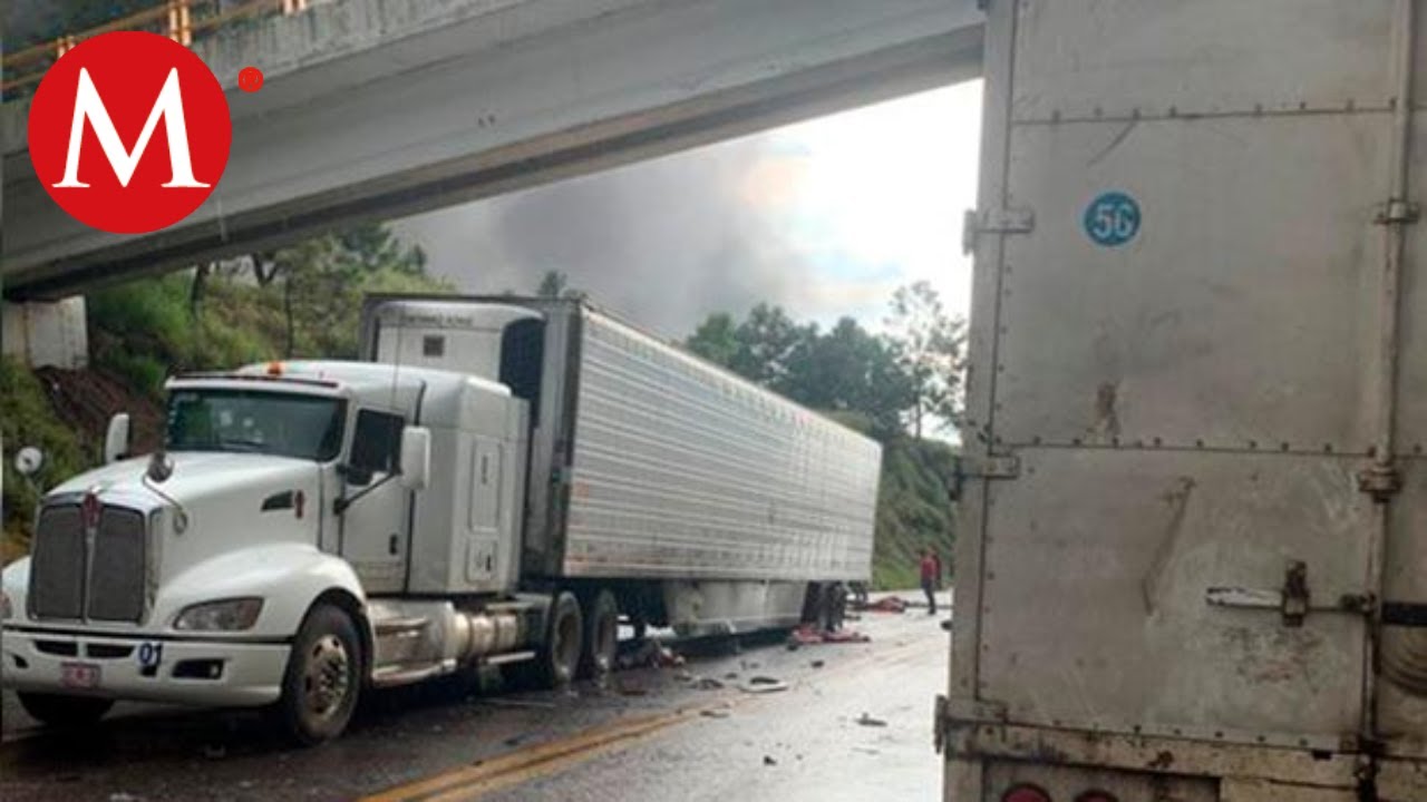 Choque en autopista Siglo XXI deja 4 muertos YouTube