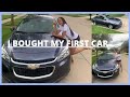 I BOUGHT MY FIRST CAR! | ADVICE FOR BUYING A USED CAR | 2014 Chevy Malibu LS