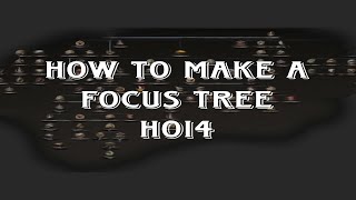 Hoi4 Modding | How to make a National Focus