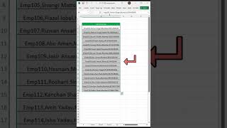 🎯 Stop Doing This in Excel — Use This Trick Instead #excel #excelshorts #shorts #ytshort
