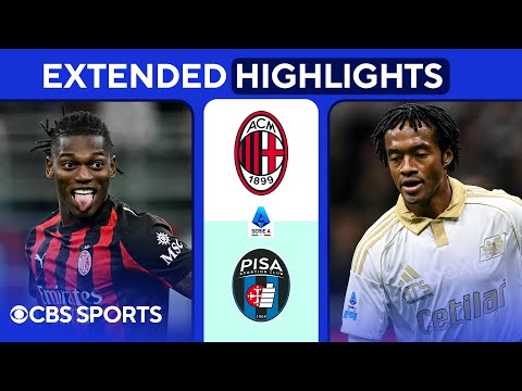 Milan vs. Pisa: Extended Highlights | Serie A | CBS Sports Golazo