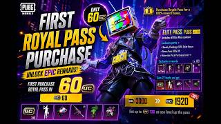 🔥 First Ever 60 UC Royal Pass Purchase in PUBG Mobile!🔫 screenshot 4