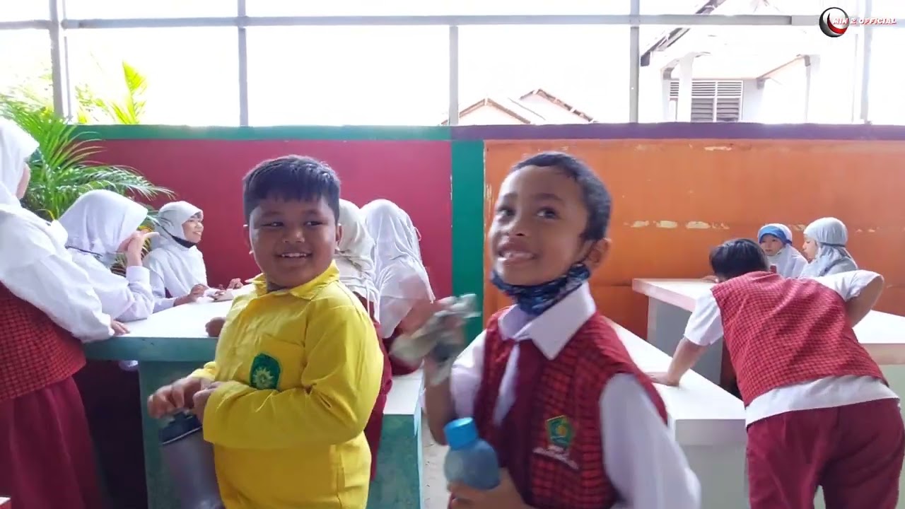 Keceriaan Siswa dan Siswi MIN 2 Kota Palangka Raya