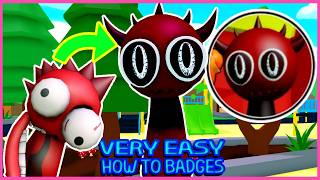 Roblox Update - How to get Raddy Hyper Shifted Badge in 3D SPRUNKI SIM