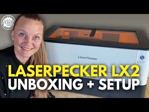 LaserPecker LX2 Unboxing & Setup | Full Tutorial + First