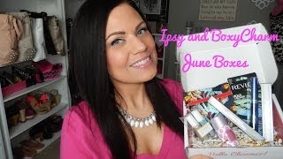 Ipsy and Boxycharm June Unboxing