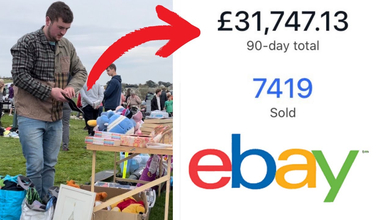 How to ACTUALLY make Money from a CARBOOT SALE // UK EBay Reseller