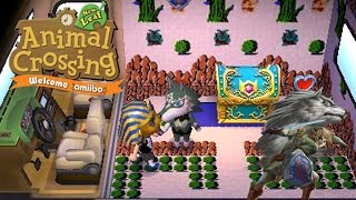 WOLF LINK AS A VILLAGER!! Animal Crossing New Leaf Welcome Amiibo