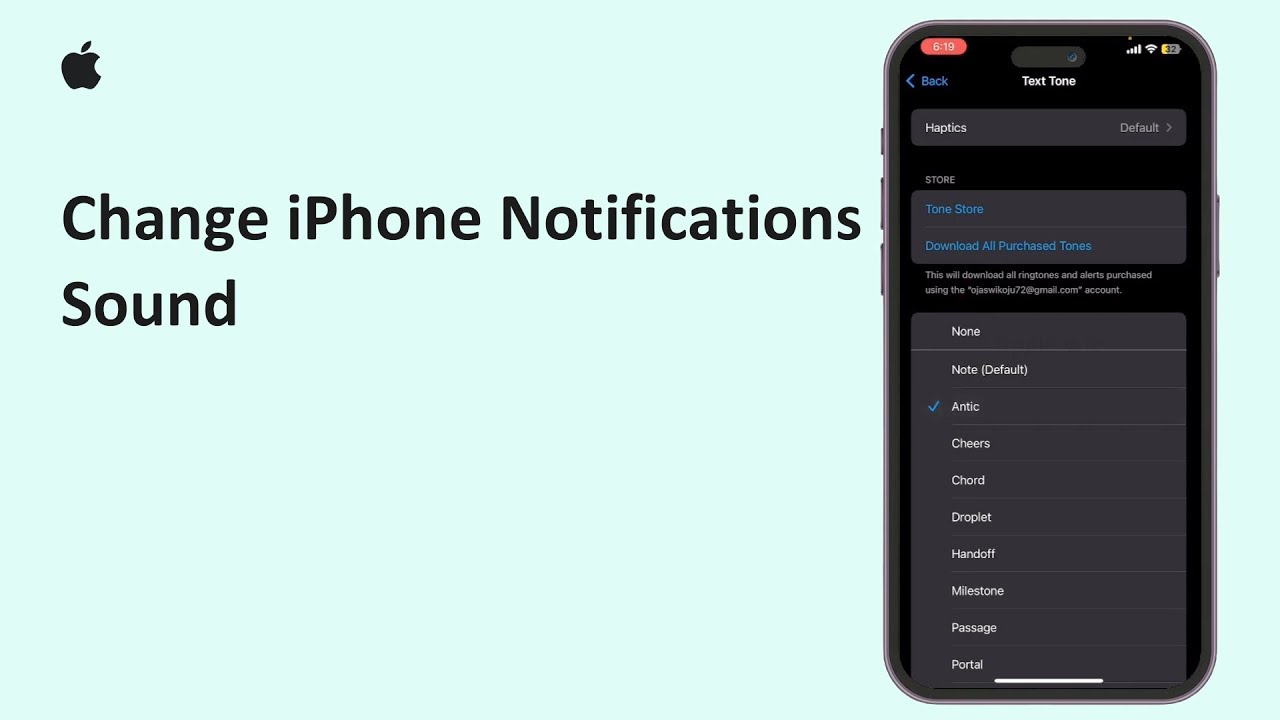 How To Change iPhone Notifications Sound 2025 | Customize Your Notification Alerts