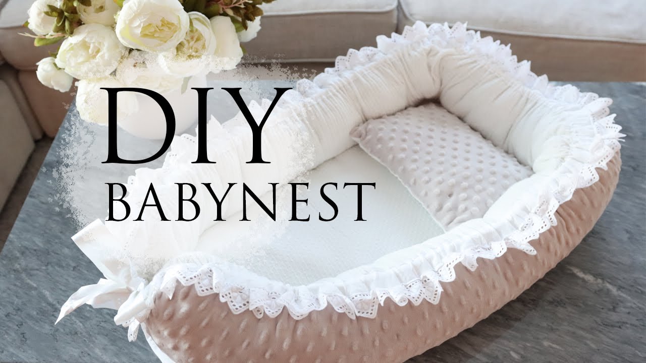 DIY Baby Nest, How to sew your own baby nest