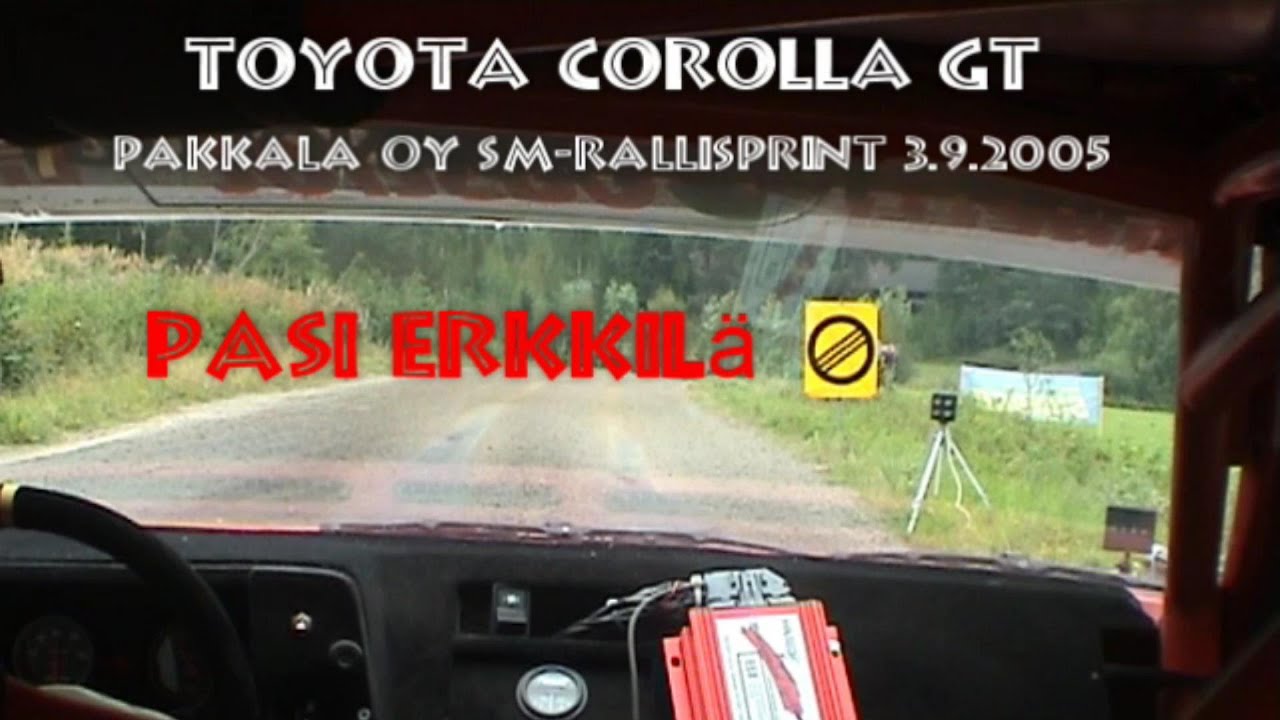 Toyota Corolla GT / Pasi Erkkilä 2005 - Flat Out