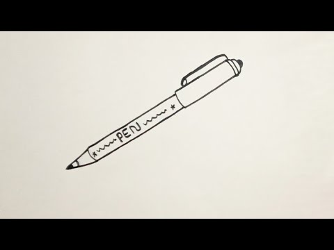 How to draw a Pen 🖌🖌 Easy Drawing tutorial 