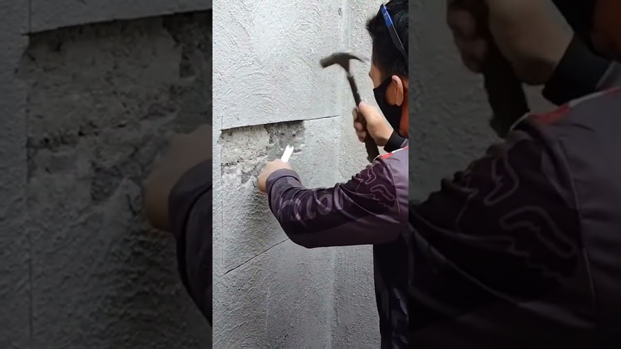 CHIPPING OF WALL