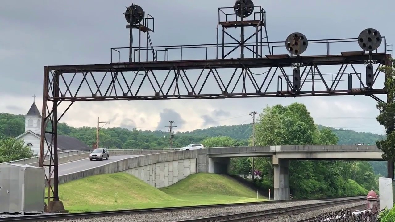 Norfolk Southern Trains - Gallitizin, PA