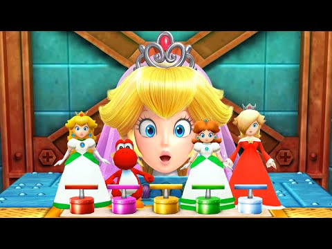 ヨッシー　ピーチ　デイジー マリオパーティ6】ミニゲームマリオVsピーチVsヨッシーVs