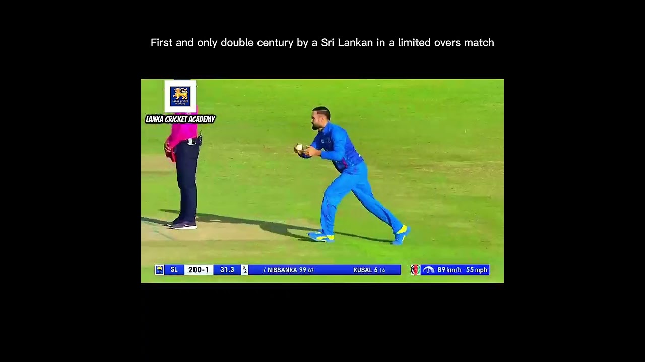 Pathum Nissanka 210* ODI       Lanka Cricket Academy 