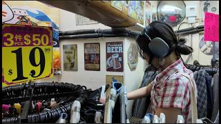 thrifting in Hong Kong for the first time…