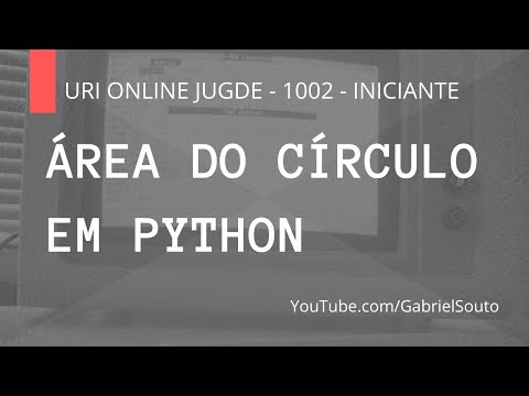 Área do Círculo - URI ONLINE JUGDE - 1002 - INICIANTE