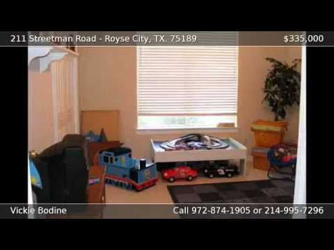 211 Streetman Road, Royse City, TX home video tour
