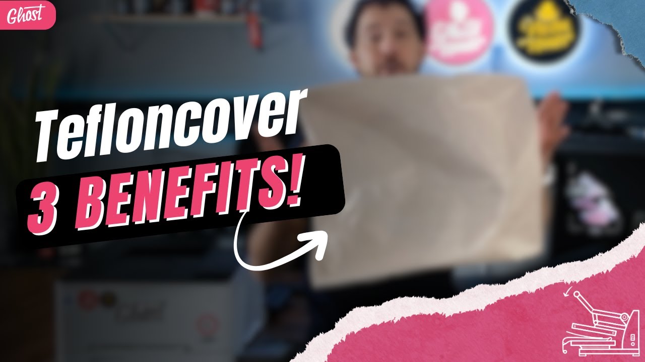 Why you need a Teflon cover for your transfer press 👻