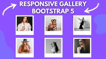 Create Responsive Gallery using Bootstrap 5