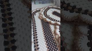 jogo de cozinha janine tons terrosos, o mais vendido do momento #crochet #youtubevideos #artesanato