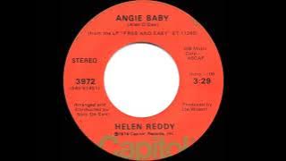1974 HITS ARCHIVE: Angie Baby - Helen Reddy (a #1 record--stereo 45)