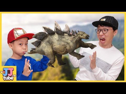 공룡 풍선을 만들어요! 쥬라기 월드 공룡 장난감 놀이 Jurassic world Dinosaur Baloon toy for children [제이제이 튜브-JJ tube]