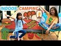 INDOOR CAMPING Challenge for 24 hours