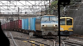 2019/07/07 JR Freight: Cargo by EF66-121 at Shin-Akitsu