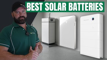 TOP 3 Best Solar Batteries | Sigenergy, Tesla & Sungrow