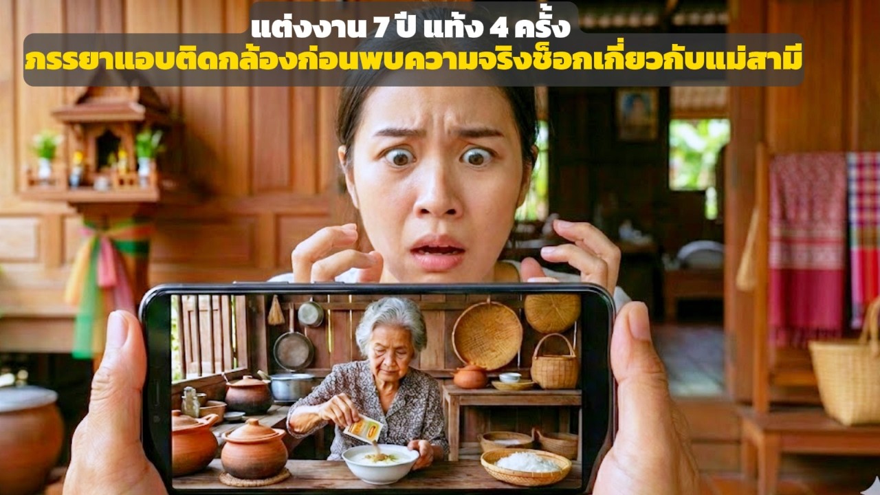 แต่งงาน 7 ปี แท้ง 4 ครั้ง แอบติดกล้องพบความจริงช็อกเกี่ยวกับสามีกับแม่สามี | เรื่องบ้านเรา