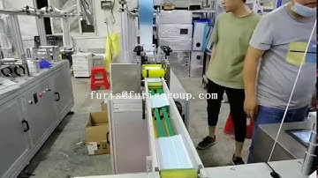 1+1 high speed no cylinder servo motor control face mask machine max speed 90 pcs per min