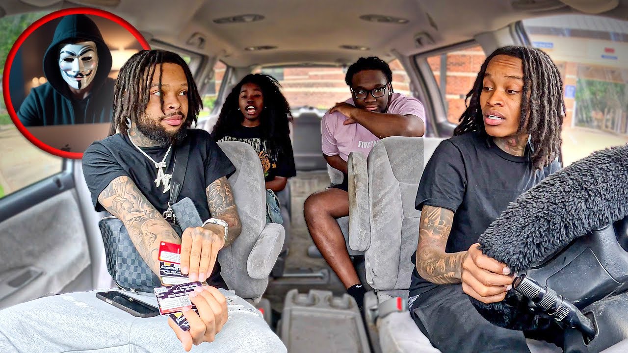 Acting Like A SCAMMER Around The Gang.. 🥷💰