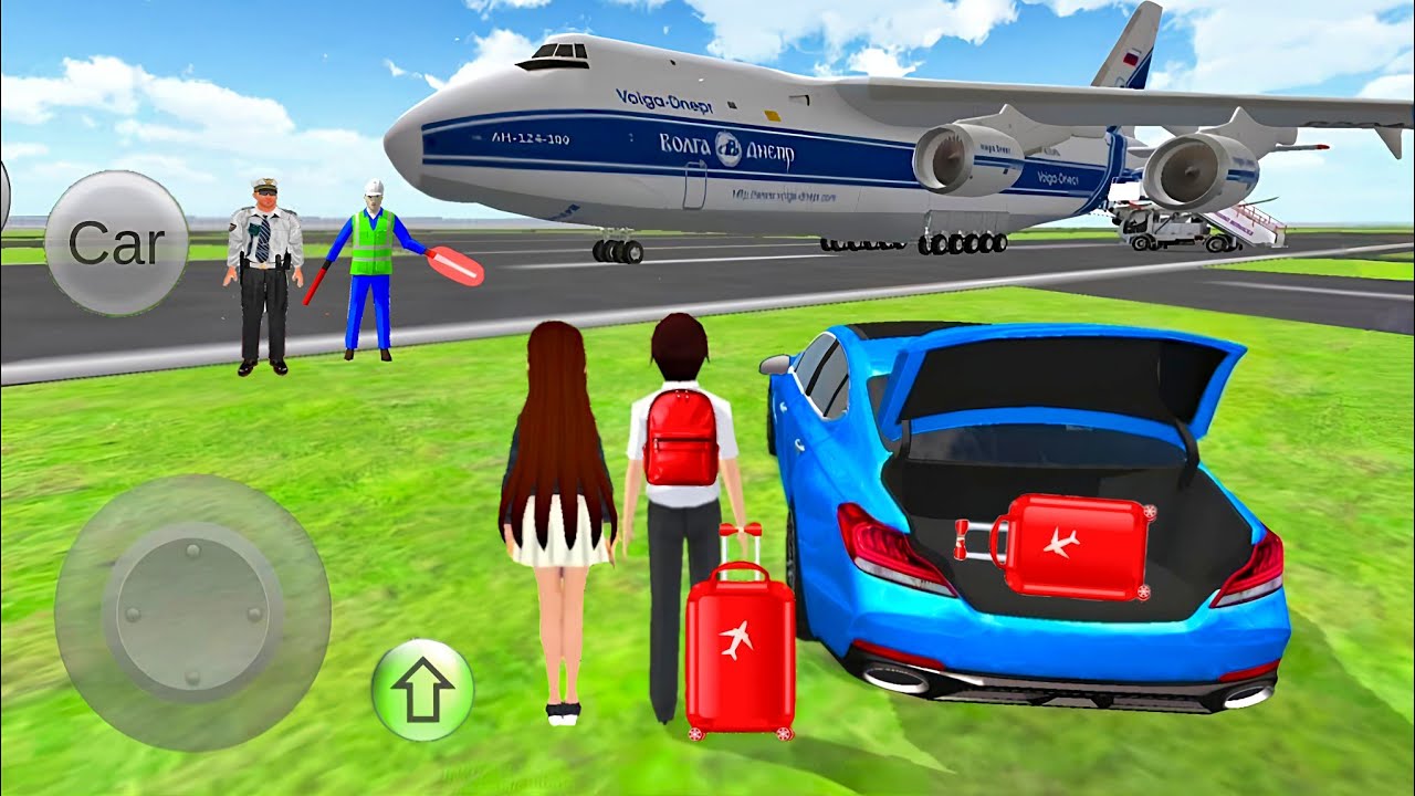 Car to Plane Travelling Experience🚘✈️ 3D Driving Class 2025 - Android Car Game Gameplay