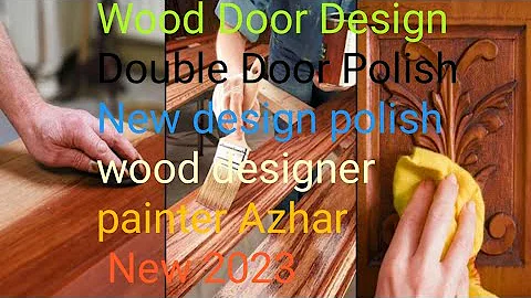 How to Paint a Door to Look | Like Wood 7 Shades to Choose From wood door design double door polish