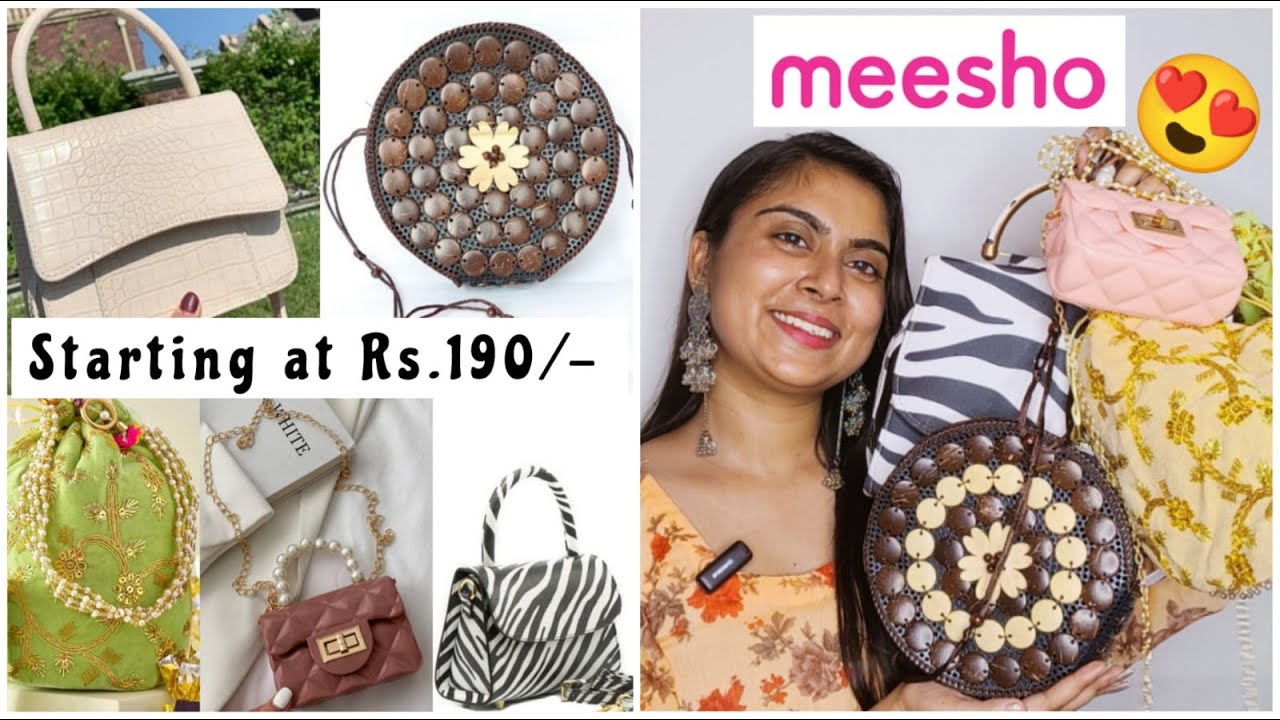 *HUGE* MEESHO Bag Haul Meesho Trendy & Cheapest Bags Haul*OMG