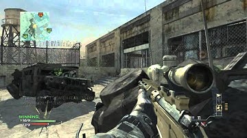MW3- 5 MAN FEED + SPAWN TRAP SNIPING P.2