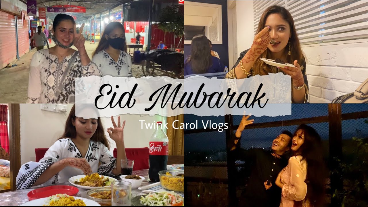 Eid Mubarak from dhaka | Twink Carol Vlogs | twinoo