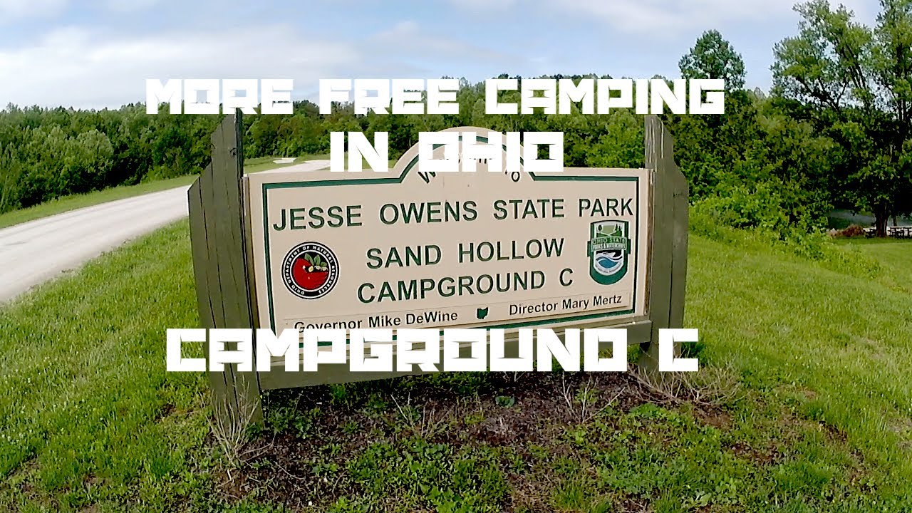 Jesse Owens St Park free camping in Ohio Campground C