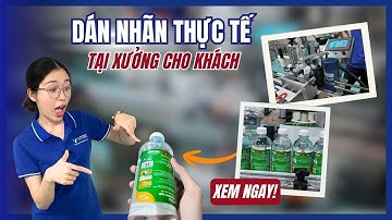 Máy Dán Nhãn Tự Động - Set Thông Số & Test Thực Tế Cho Khách Campuchia