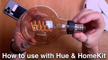 How to install and use a new Philips Hue Smart Light Bulb in both Philips Hue and Apple Home App