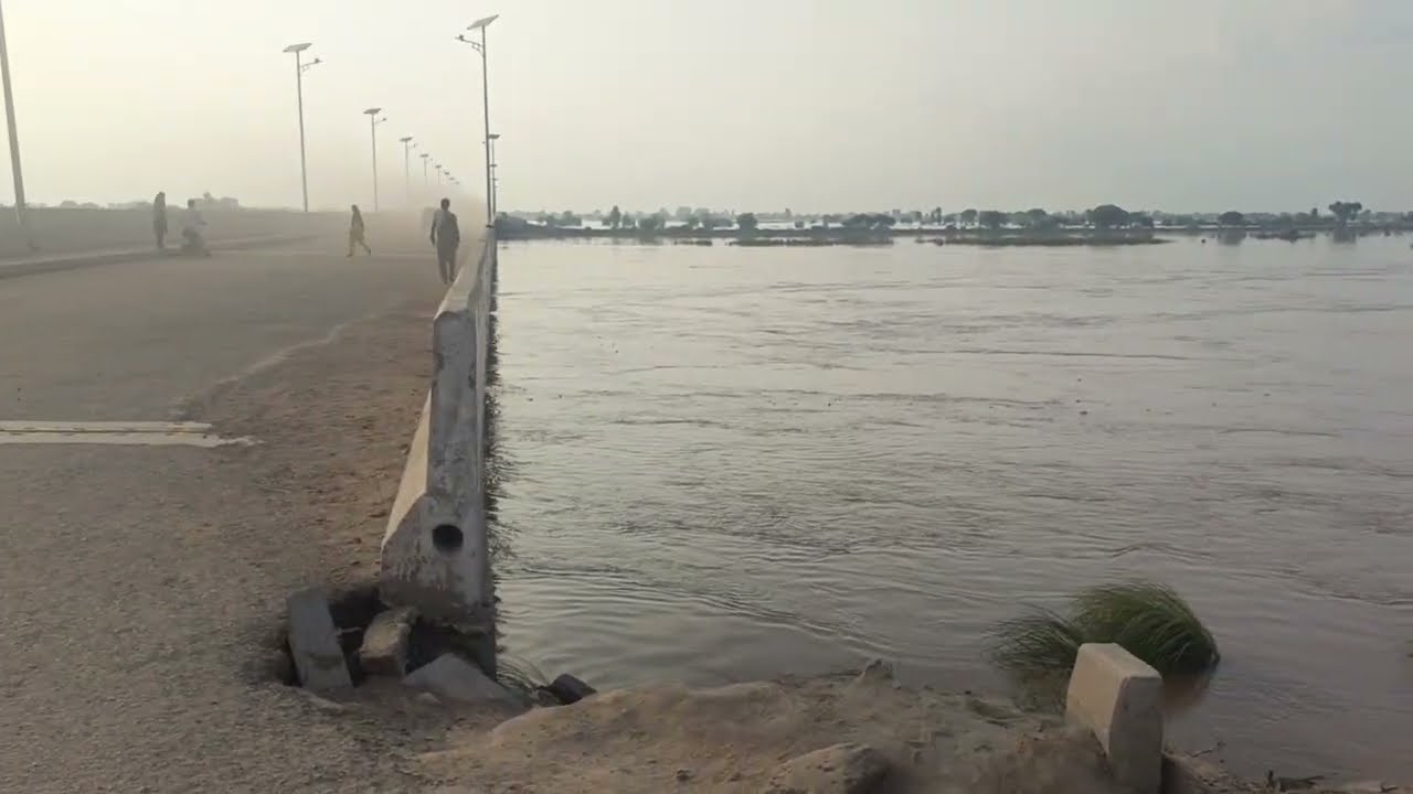 Ml fatyana kamalia DC ka visit || Kamalia flood || Punjab flooding