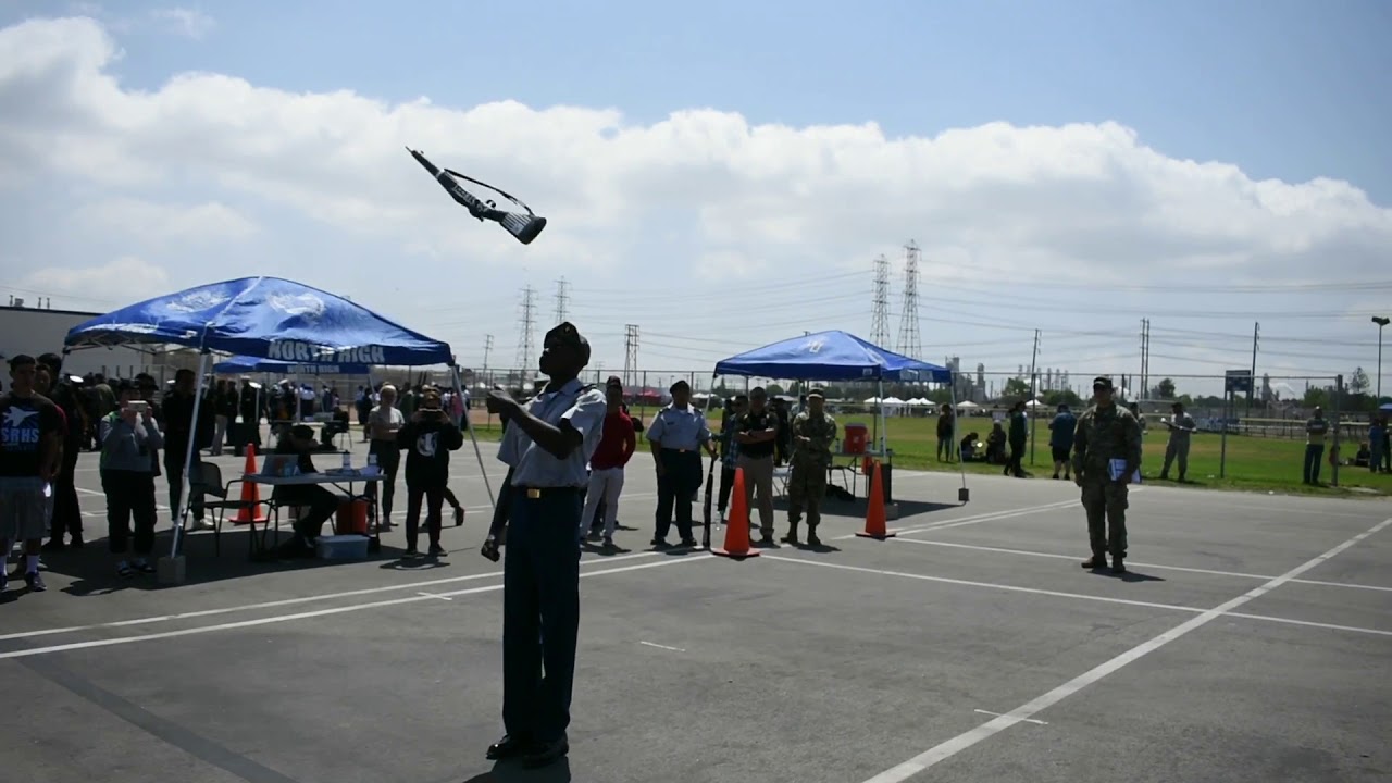Van Nuys JROTC Matthew Egu Golden Bear National Drill Competition 2018