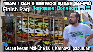 Kesan Kesan Team 5 Dan Team 1 Brewogsetelah Pulang Bareng Dari Karnaval Seru Sekali
