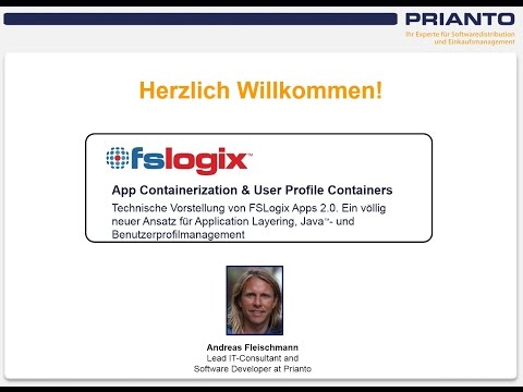FSLogix™ Apps - App Containerization & User Profile Containers