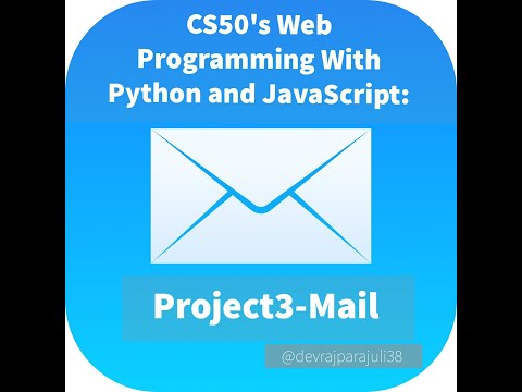 Harvard's CS50's Web Programming With Python and JavaScript:Project3-Mail